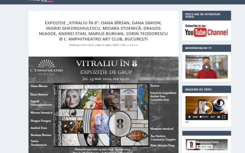 2024- viraliu in 8- modernism